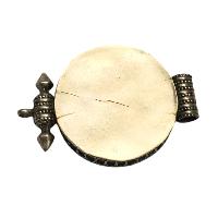 [ghau], Tibetan Box With [endless Knot], [stone Setting], [coral]