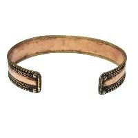 [metal Bracelet], With [omph] And [droje] Design