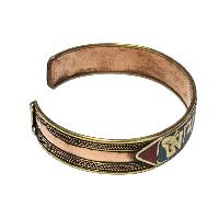 [metal Bracelet], With [omph] Design, [stone Setting]