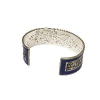 [metal Bracelet], With [stone Setting ], [lapis]