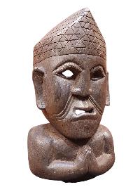 Buddhist Wooden [tribal Mask], [poplar Wood]