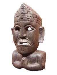 Buddhist Wooden [tribal Mask], [poplar Wood]