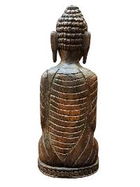 [buddha], Buddhist Wooden Statue, [poplar Wood]