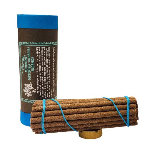 This 5cm tall Tibetan Mugwort, (artemisia Vulgaris) Tibetan Herbal Incense, 30 Sticks, Incense Holder (Product Code: HMS36239) weighs 0.08kg and is available at an offer price of US$0.6.