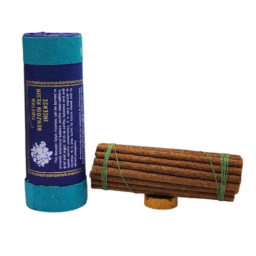 [tibetan Benzoin Resin] Tibetan Herbal Incense, [30 Sticks], [incense Holder]
