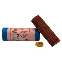 [tibetan Rose] (gulab) Tibetan Herbal Incense, [30 Sticks], [incense Holder]