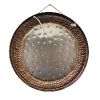 Handmade [gong], Steel Chau Gong, Tam-tam Gong, Symphonic Gong With [om] Etching Carving
