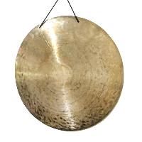 Handmade [gong], Bronze [wind Or Flat Gong], Symphonic Gong With [plain] Design
