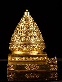 [stupa] Buddhist Handmade Statue, With [full Fold Plated]