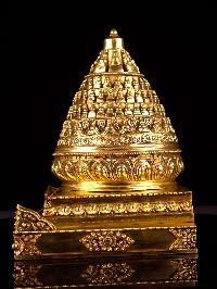 [stupa] Buddhist Handmade Statue, With [full Fold Plated]