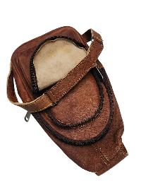 Himalayan Yak Leather [back Pack Bag], [2zip] And [2pocket]