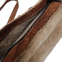 Himalayan Yak Leather Office Shoulder Bag [1  Pockets], [1 Zip],  With [hook Lock]