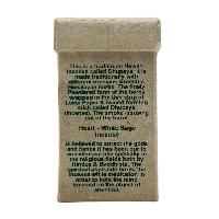 Chakara Heart White Sage Handmade Rope Incense, [high Quality] With [35 Rope] , By Tibetan Organic Incense