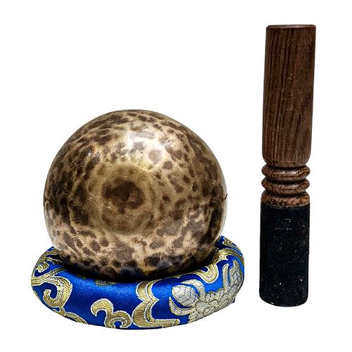 Jambati Singing Bowl, [tiger Antique], Buddhist Hand Beaten, Antique Finishing, [select Accessories], [select Accessories]