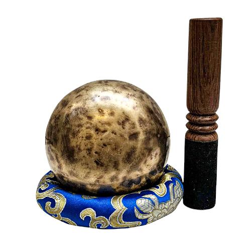 Jambati Singing Bowl, [tiger Antique], Buddhist Hand Beaten, Antique Finishing, [select Accessories], [select Accessories]