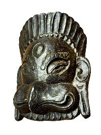 Handmade Wooden Mask Of [garuda], Wall Hanging, [painted], Poplar Wood