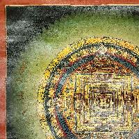 [kalachakra Mandala], Buddhist Traditional Painting, [hand Painted]