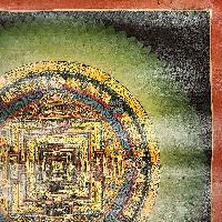 [kalachakra Mandala], Buddhist Traditional Painting, [hand Painted]