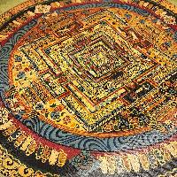[kalachakra Mandala], Buddhist Traditional Painting, [hand Painted]