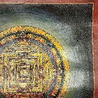 [kalachakra Mandala], Buddhist Traditional Painting, [hand Painted]