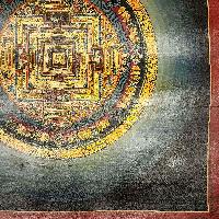 [kalachakra Mandala], Buddhist Traditional Painting, [hand Painted]