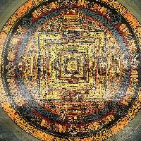 [kalachakra Mandala], Buddhist Traditional Painting, [hand Painted]