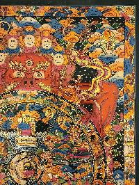 [wheel Of Life], Buddhist Traditional Painting, [hand Painted]