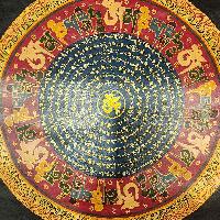 [student Mandala], Buddhist Traditional Painting, [hand Painted]