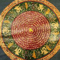 [student Mandala], Buddhist Traditional Painting, [hand Painted]