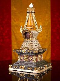 [stupa], Buddhist Statue, [thangka Color Finishing], [stone Setting]