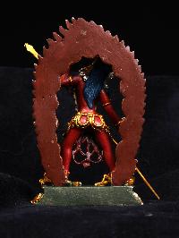 [vajrayogini], Buddhist Miniature Statue, [thangka Color Finishing], [face Painted]