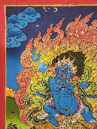 [vajrapani] Thangka, Buddhist Traditional Painting, Hand Painted