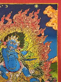 [vajrapani] Thangka, Buddhist Traditional Painting, Hand Painted