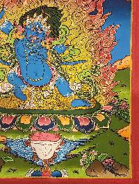 [vajrapani] Thangka, Buddhist Traditional Painting, Hand Painted