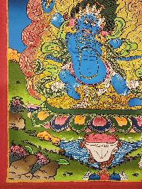 [vajrapani] Thangka, Buddhist Traditional Painting, Hand Painted