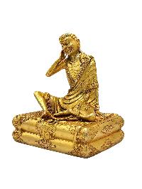 [milarepa], Buddhist Miniature Statue, [full Gold Plated]