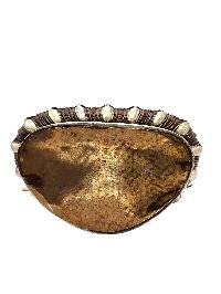 [jhyama], Buddhist Miniature Statue, [silver And Chocolate Oxidized]