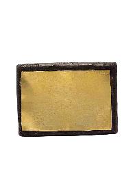 [marpa Lotsawa], Buddhist Miniature Statue, [chocolate Oxidized]