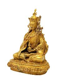 [padmasambhava], Buddhist Miniature Statue, [full Gold Plated]