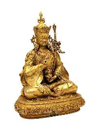 [padmasambhava], Buddhist Miniature Statue, [full Gold Plated]