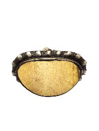 [namgyalma], Buddhist Miniature Statue, [silver And Chocolate Oxidized]