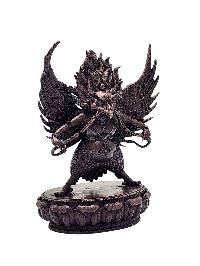 [garuda], Buddhist Miniature Statue, [chocolate Oxidized]