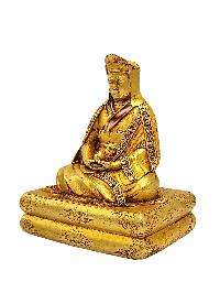 [gampopa], Buddhist Miniature Statue, [full Gold Plated]
