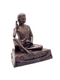 [milarepa], Buddhist Miniature Statue, [chocolate Oxidized]