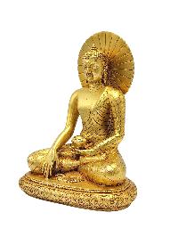 [shakyamuni Buddha], Buddhist Miniature Statue, [full Gold Plated]