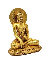 [shakyamuni Buddha], Buddhist Miniature Statue, [full Gold Plated]