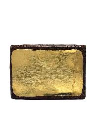 [marpa Lotsawa], Buddhist Miniature Statue, [silver And Chocolate Oxidized]