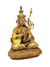 [padmasambhava], Buddhist Miniature Statue, [full Gold Plated]