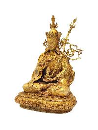 [padmasambhava], Buddhist Miniature Statue, [full Gold Plated]