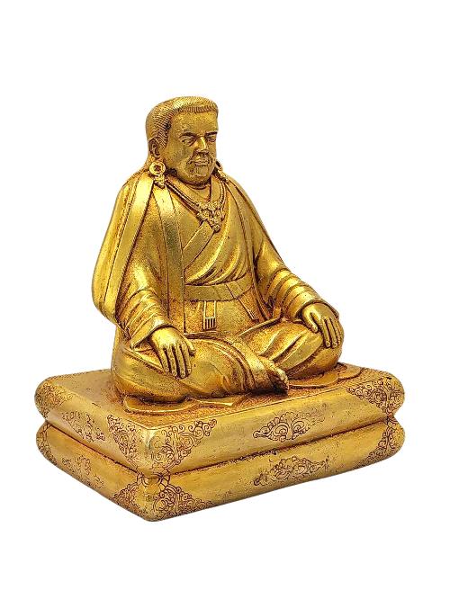 [marpa Lotsawa], Buddhist Miniature Statue, [full Gold Plated]